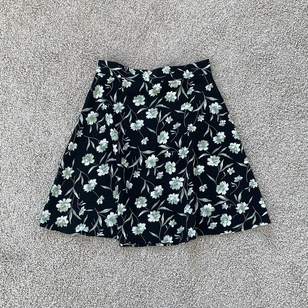Vintage floral skirt